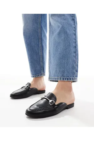 New Look – Loafer in mit Trensenverzierung und offener Ferse