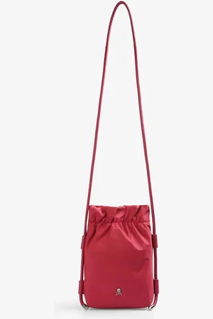 SCALPERS – NY – Beuteltasche in Himbeerrot