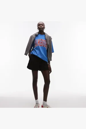 Topshop Tall – Joggingshorts in mit Biesen