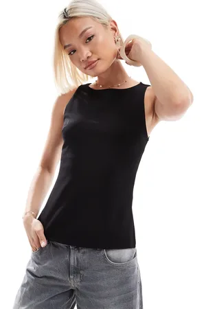 Stradivarius – Elegantes Top in Weiß