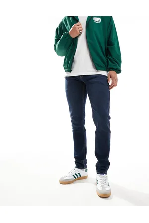 Farah – Drake – Schmale Jeans aus verwaschenem Denim