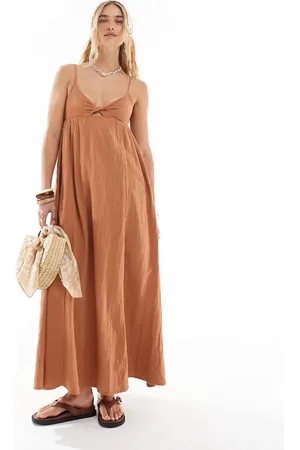 Billabong – Modern Love – Maxikleid in Rostrot