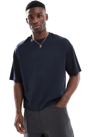 Pull&Bear – Kastiges Interlock-T-Shirt in