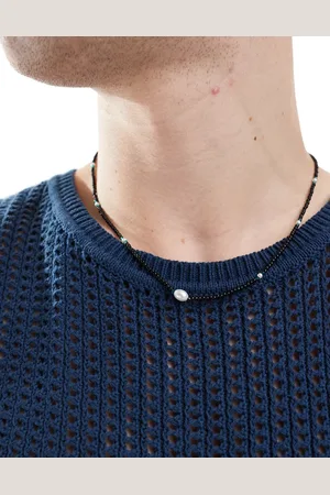 ASOS – Halskette mit Statement-Perlen in