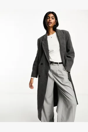ASOS – Dad-Mantel aus Twill in Schul