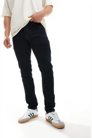 Farah – Drake – Schmale Jeans in Denim-Rinse-Waschung