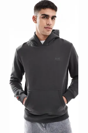 Superdry – Essential – Kapuzenpullover in Vintage- mit Logo