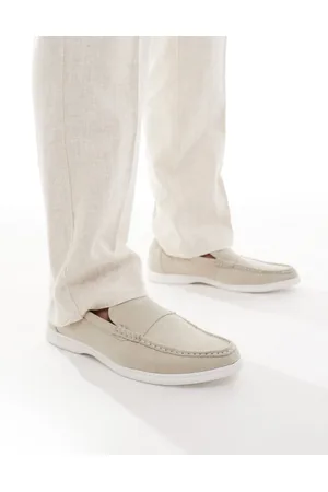 SEQWL – Berwin – Loafer in Beige aus Nubukleder