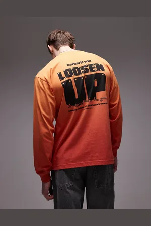 Carhartt – Leichtes, langärmliges Shirt in mit Work-Print