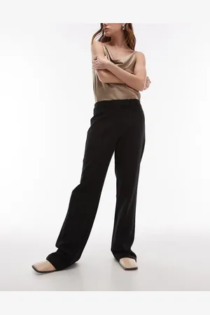 Topshop – Hose in mit Biesen und schmalem Bein