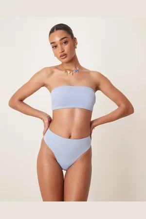 ASOS – Maya – Mix and Match – Bikinihose in mit hohem Beinausschnitt und hohem Bund