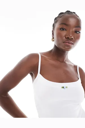 Cotton On Cotton On – Camisole in mit Rosendetail und Riemchenträgern