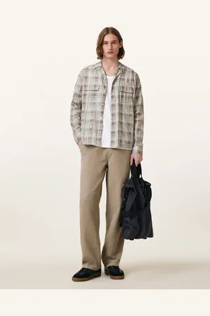 AllSaints – Hanbury – Hose in Rentierbraun