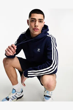 adidas – adicolor – Kapuzenpullover in Dunkelblau