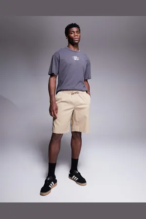 ADPT. – Chino-Shorts in Beige in lockerer Passform