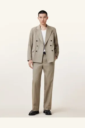 AllSaints – Newton – Hose in Steingrau