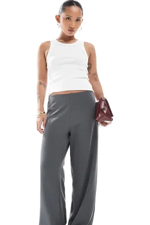 VERO MODA – Lockere Schlupfhose in mit Nadelstreifen