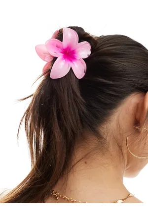 Pieces® – Haarklammer in mit Hawaii-Blume
