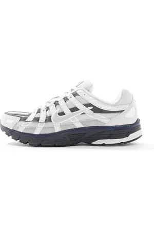 Nike – P-6000 – Premium-Sneaker in Weiß und Dunkelgrau