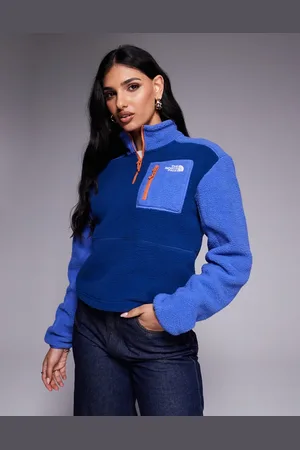 The North Face – Yumiori – Fleece-Sweatshirt in mit kurzem Reißverschluss