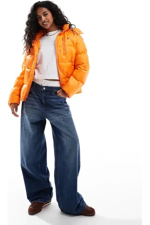 Ralph Lauren – Daunen-Pufferjacke in mit Logo