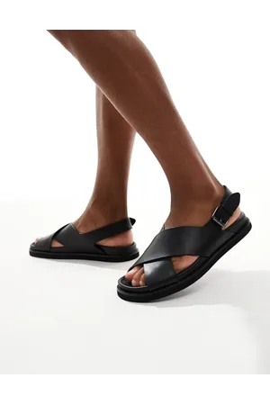 Ralph Lauren – Zane – Sandalen in mit überkreuztem Riemen
