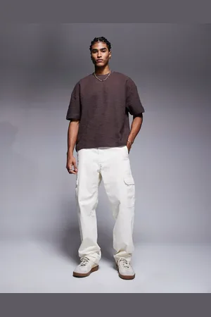ASOS – Kastiges Oversize-T-Shirt in mit Struktur, Kombiteil