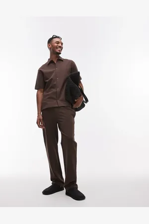 Topman – Hochwertige Jogginghose aus Interlock in mit geradem Schnitt