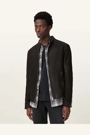AllSaints – Cora – Jacke in Anthrazitgrau