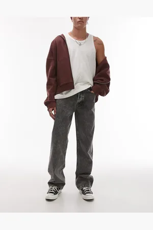 Dickies – Thomasville – Baggy-Jeans in verwaschenem Hellgrau mit lockerem Schnitt