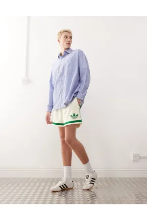 adidas – Basketball Warp – Gestrickte Shorts in