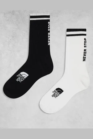 The North Face – NSE Everyday – Crew-Socken in und Weiß