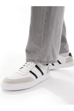 Paul Smith Paul Smith – Ledersneaker in mit Seitenstreifen und Logo