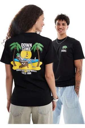 Vans – T-Shirt in mit „Down Time“-Print auf dem Rücken