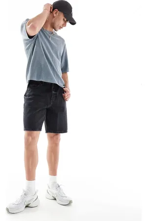 Pull&Bear – Jeans-Shorts in mit Standard-Fit-Schnitt