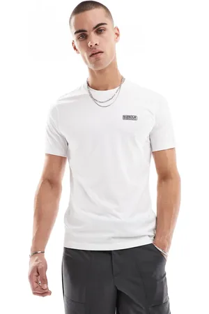 Barbour – T-Shirt in mit kleinem Logo