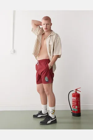 Santa Cruz – Badeshorts in mit Halbmond-Grafiklogo
