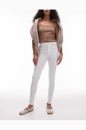 Topshop – Joni – Sehr eng geschnittene Skinny-Jeans in mit hohem Bund