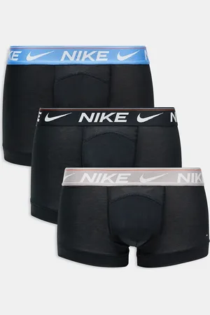Nike – Dri-FIT Ultra Comfort – 3er-Pack Unterhosen in mit farblich abgesetztem Bund