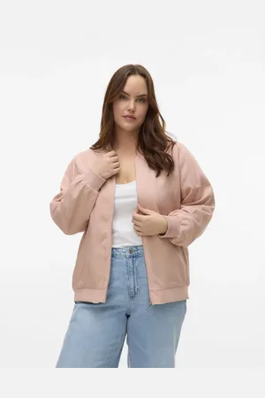 VERO MODA – Bomberjacke in Altrosa