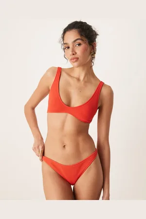 MANGO – Strukturierte Bikinihose in