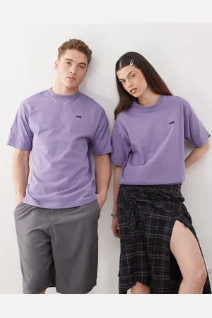 Vans – Oversize-T-Shirt in mit Logo auf der linken Brust