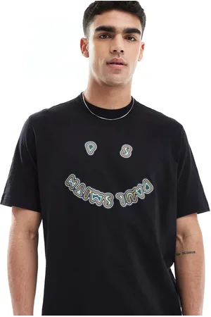 Paul Smith – T-Shirt in mit Logo und Smiley-Print