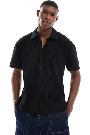 JACK & JONES – Plissée-Hemd in