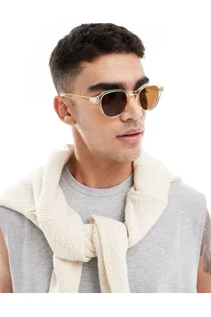 Only & Sons – Sonnenbrille mit gelber Tönung