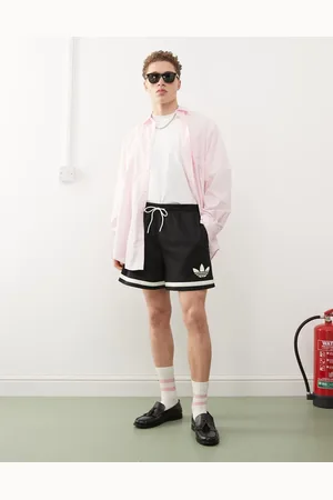adidas – Basketball – Shorts in mit Wickeldesign