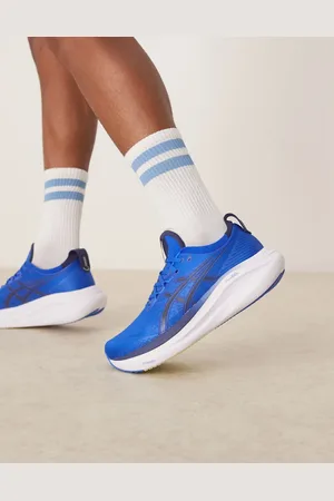 Asics – Gel-Nimbus 27 – Lauf-Sneaker in Petrol und Saxon-Grün