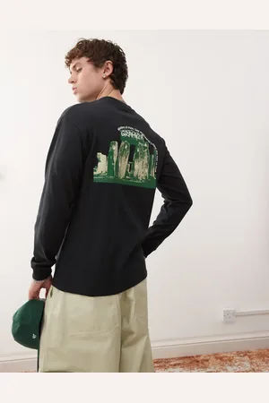 Gramicci – Langärmliges T-Shirt in mit Stonehenge-Grafikprint
