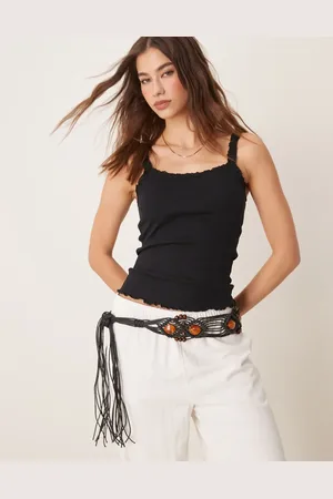 ASOS – Gürtel mit Makramee-Design in