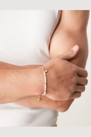 ASOS – Perlenarmband in Gold-Optik mit Kunstperle